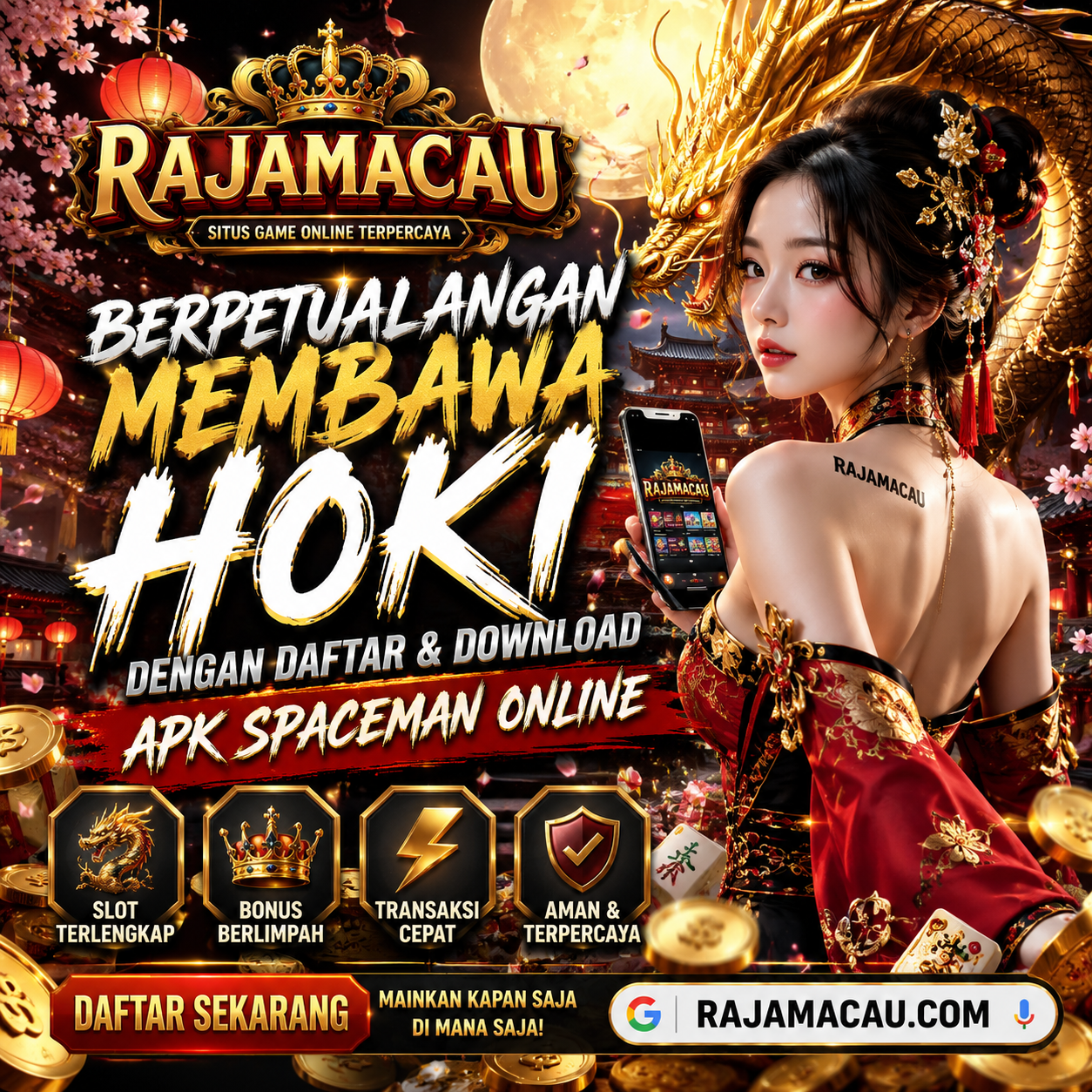 RAJAMACAU Memberi Sensasi Game Online Dengan Fitur Terupdate